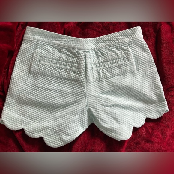 Lilly Pulitzer ‘The Buttercup’ Scallop‎ hem Shorts women's 0 - Picture 9 of 9